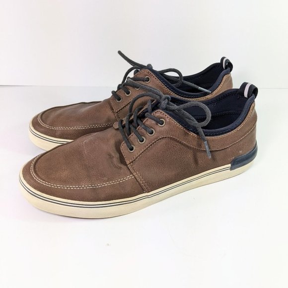 Goodfellow & Co Shoes Goodfellow Brown Faux Leather Cushioned